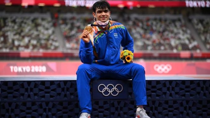 Gold Medalist Neeraj Chopra Tokyo Olympic