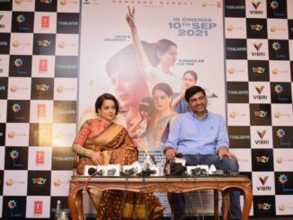 Kangana Ranaut In Delhi For promoting Her Upcoming Movie Thalaivii