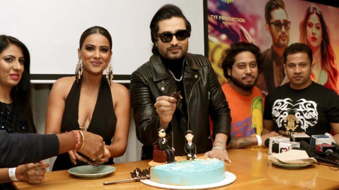 Nia Sharma and Yawar Mirza launched the song "Saat Samundar